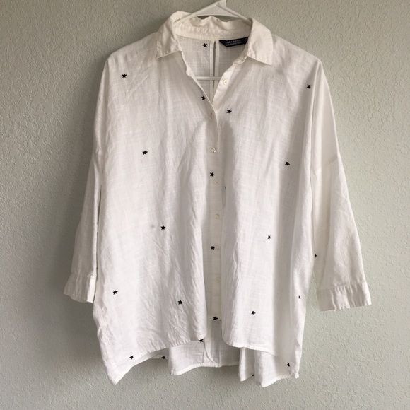 zara basic z1975 denim shirt